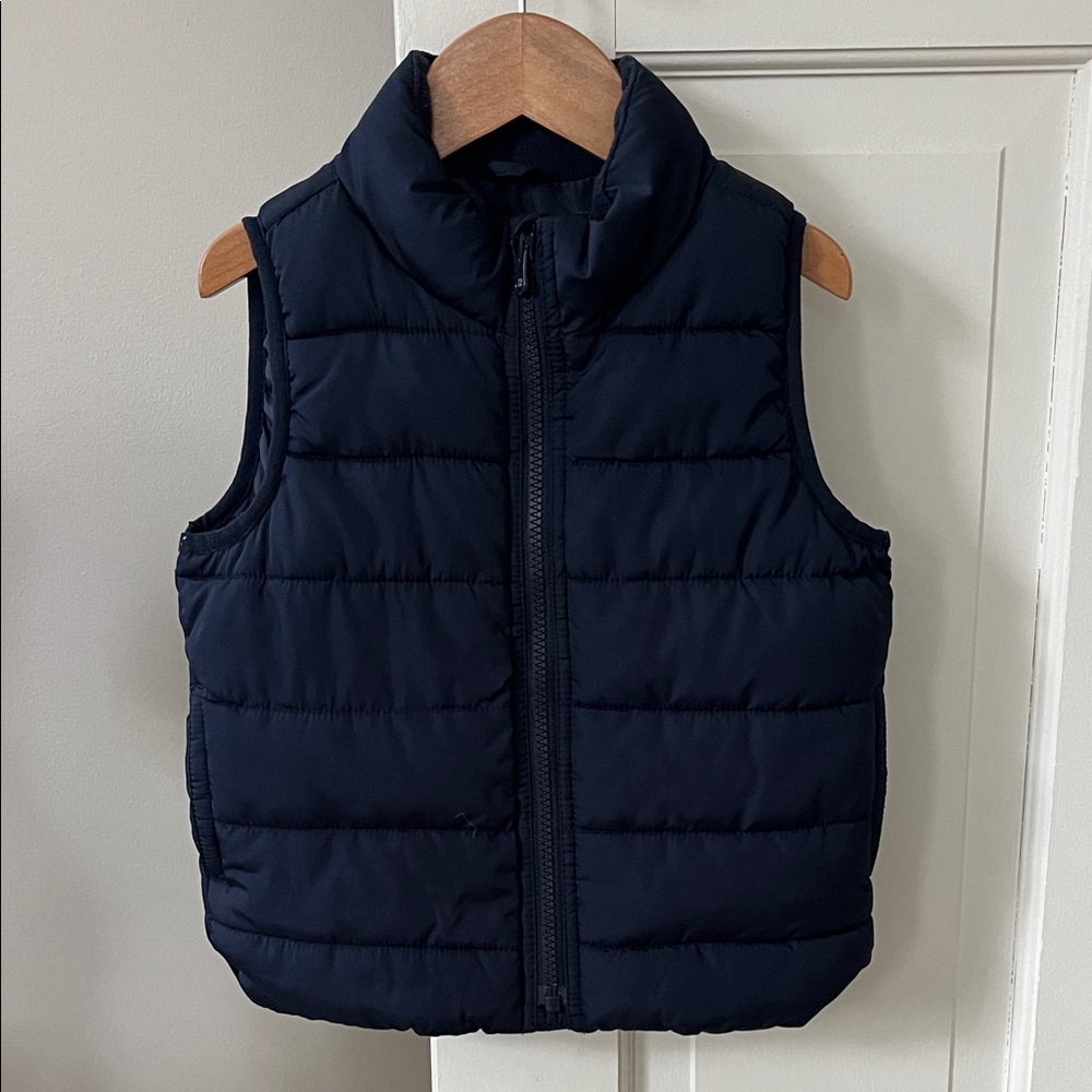 Baby GAP Navy Puffer Vest 3T